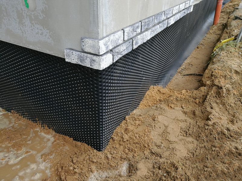 Waterproofing Membrane in Use